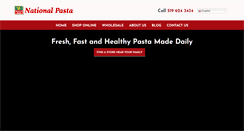 Desktop Screenshot of nationalpasta.com